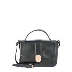 Vida Bright Black Crossbody Bag Women's Purse Handbag Summer Fashion